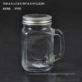Vente en gros Libbey Drinking Glass with Handle 450ml 16oz Mason Jar